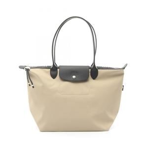LONGCHAMP Black Leather Tote Bag